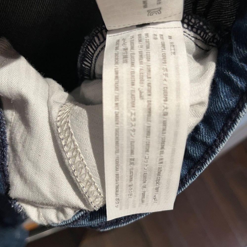 Abercrombie & Fitch Blue Straight Leg Jeans - Picture 5 of 6